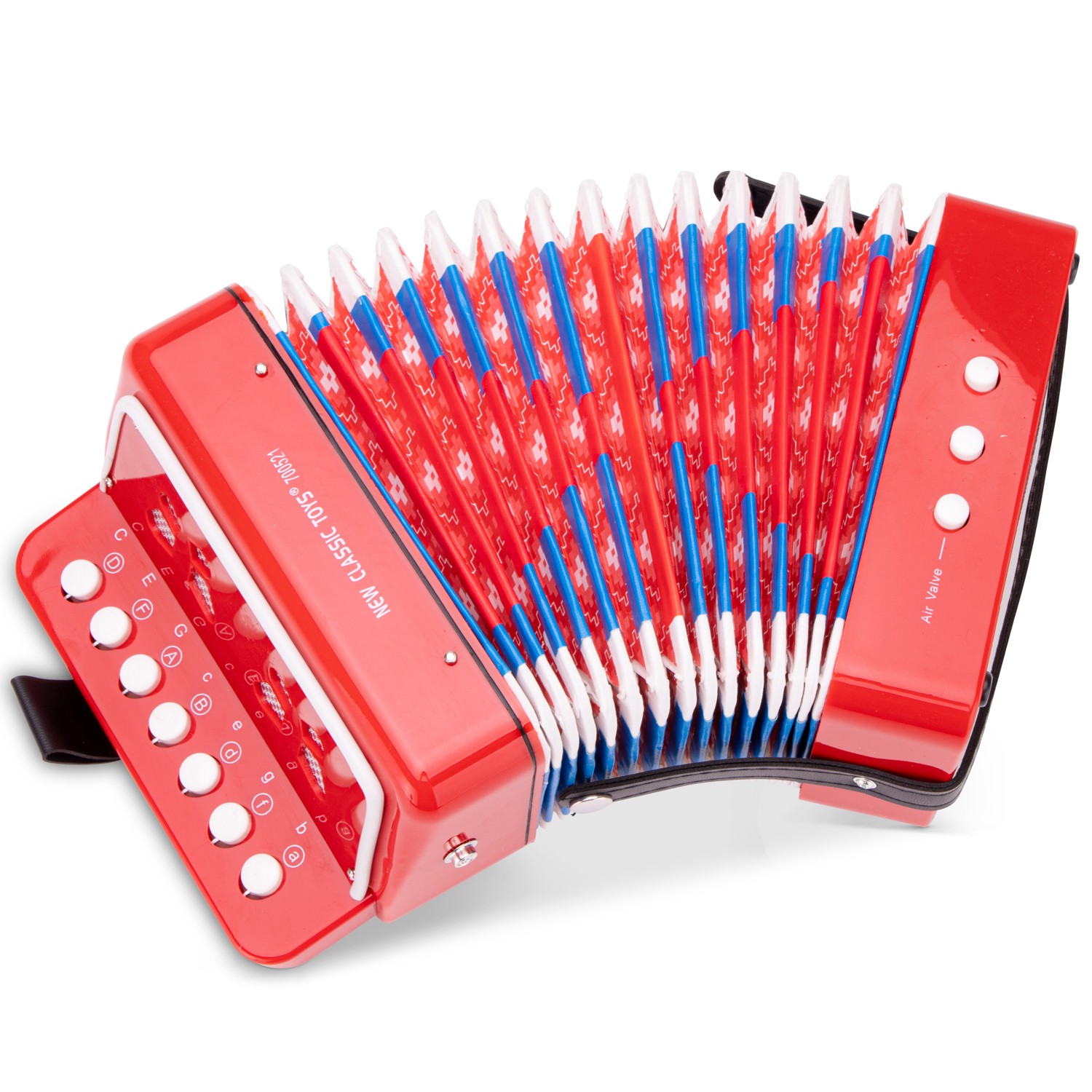 Accordion with music book - black | New Classic Toys